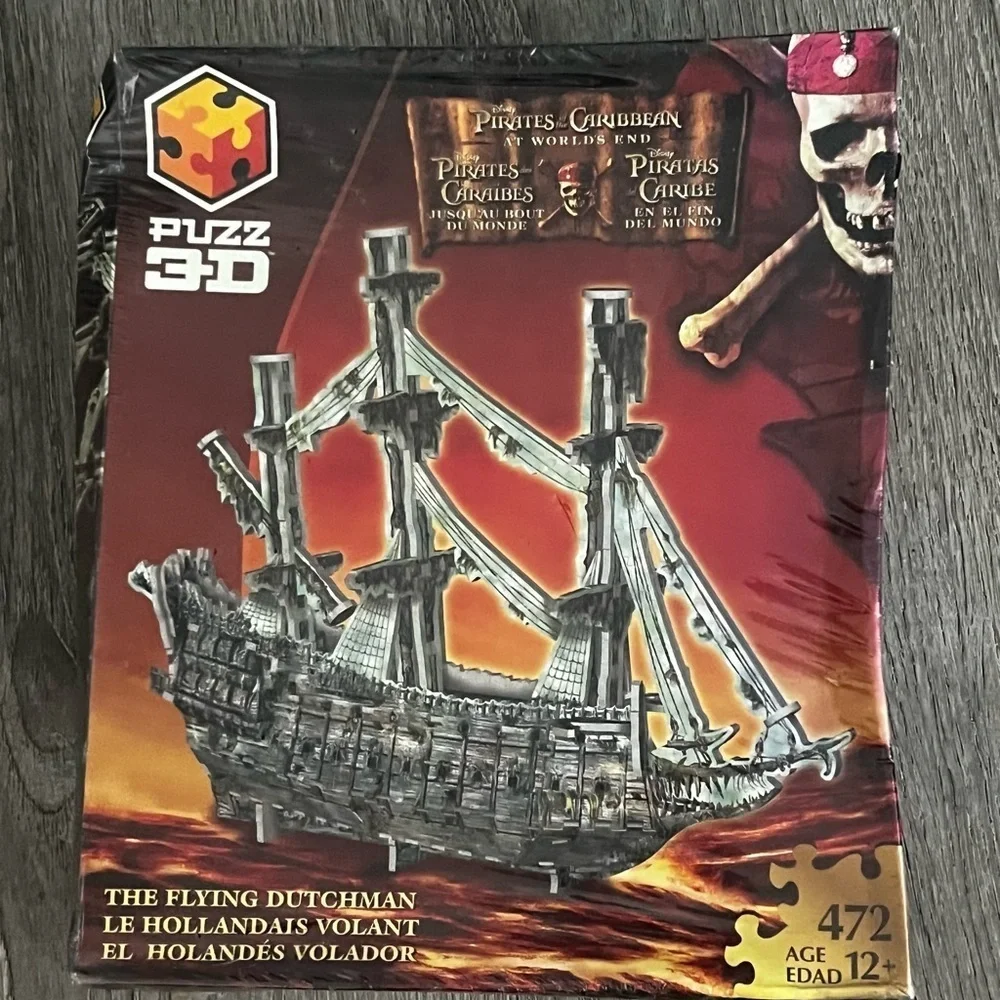 Puzz 3D Pirates of the Caribbean The Flying Dutchman Puzzle - Gray